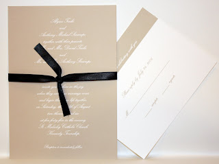 Simple, Chic Wedding Invitation