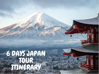 JAPAN tour itinerary