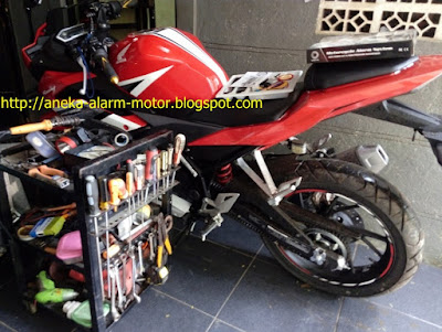 Cara pasang alarm motor CBR 150 New LED