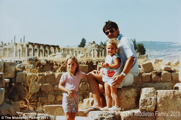 kate middleton on holiday in ibiza in 2006. It looks like a family holiday