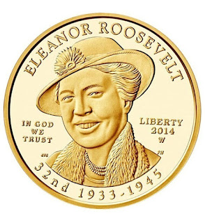 US Gold Coins Eleanor Roosevelt 10 Dollars First Spouse Gold Coin