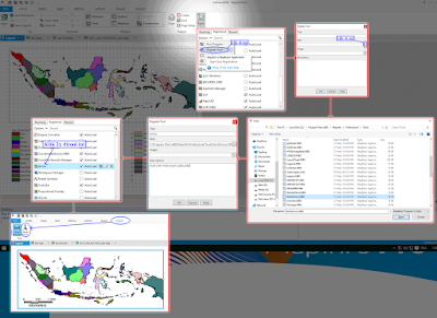 Mengaktifkan Tool Nort Arro di mapinfo 12