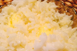 Hot Buttered Fluffy Rice