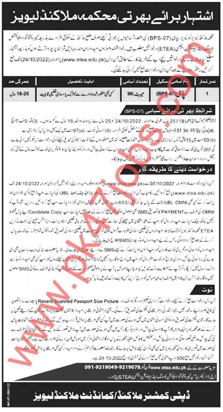 Levies Force Jobs 2022 – Government Jobs 2022