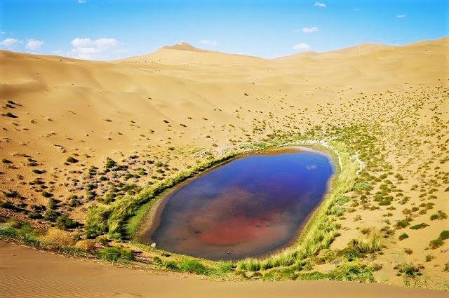 Badain Jaran Desert, China, beautiful world
