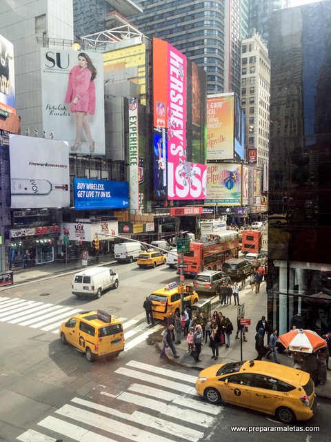 luces en Times Square