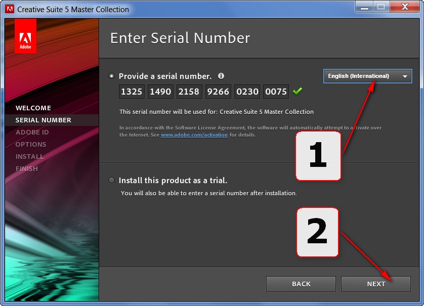 Adobe photoshop cs5 serial number