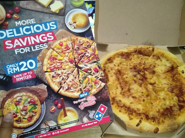 Dominos voucher booklet