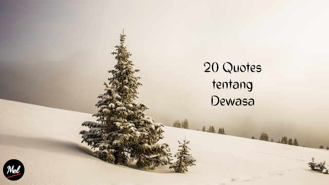 20 Quotes tentang Dewasa