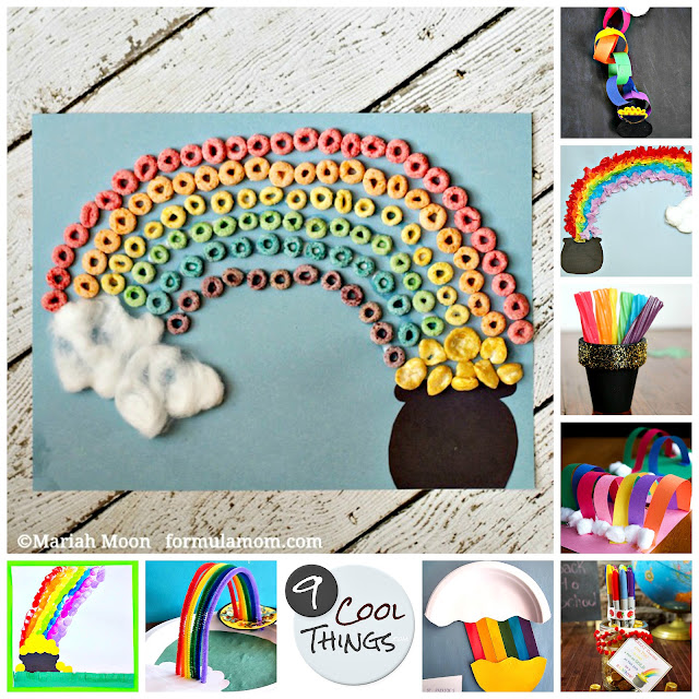 9 cool rainbow pot-o-gold St. Patrick's Day crafts for kids  |  9CoolThings.com