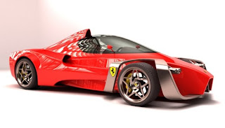 The Ferrari Zobin a beautiful car. 