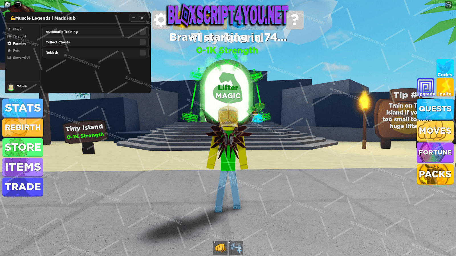 youngan_plays*)~ on X: The strong gang in (muscle legends)- Roblox   / X