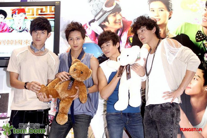 Increasingly popular Taiwanese boy band Lollipop F has been heavily 