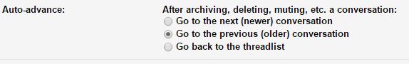 Gmail Auto-Advance