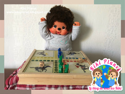 kiki Monchhichi jeu dada petit chevaux kawaii