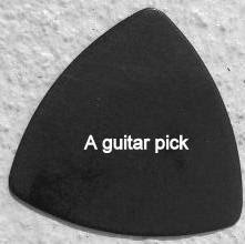 guitar plectrums