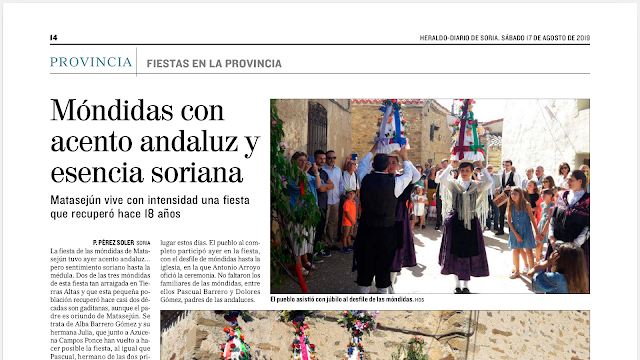 Mondidas con acento andaluz y esencia soriana