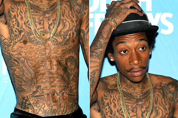 wiz khalifa tattoos