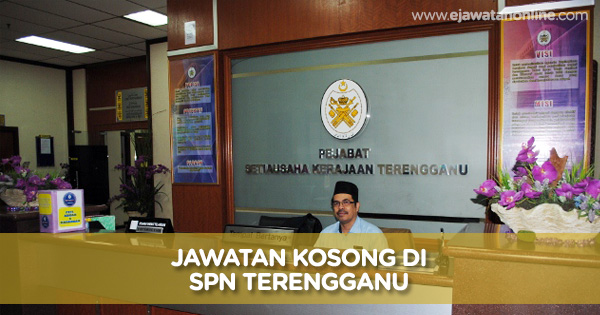 Suruhanjaya Perkhidmatan Negeri Terengganu Spn Terengganu 22 April 2018 Jawatan Kosong 2021