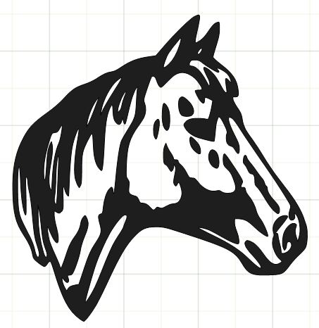 MTC Horse Head Silhouette