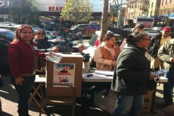 Los dominicanos en Nueva York participaron en la jornada electoral y acudieron a las urnas en un ambiente de calma