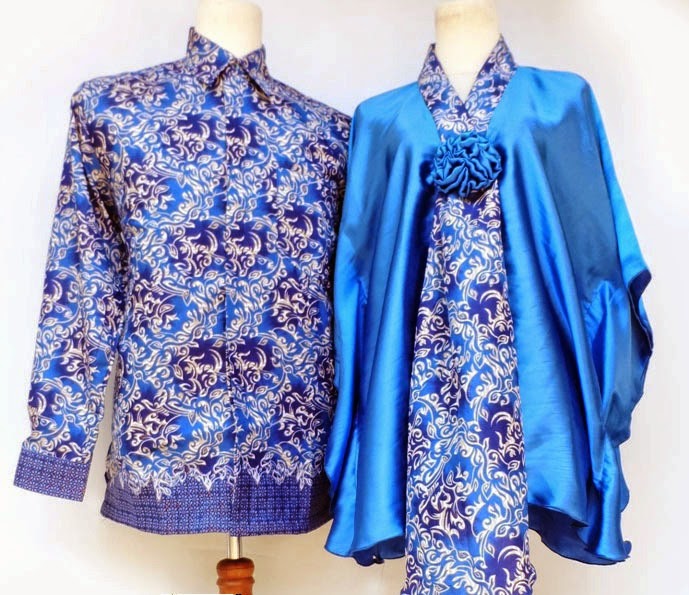 gambar model baju batik terbaru 2015