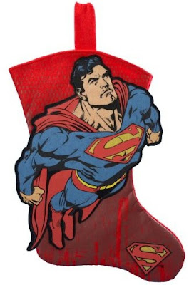 Superman Christmas stocking #2