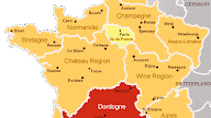 Map Of Dordogne France