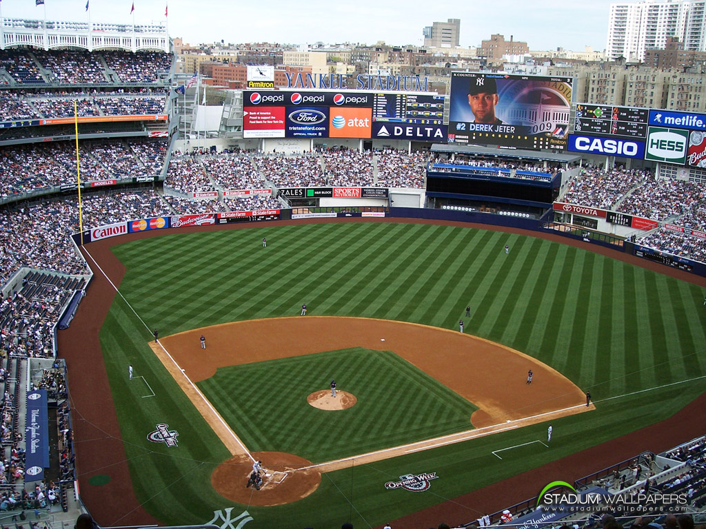 New York Yankees MLB Stadium Wallpaper