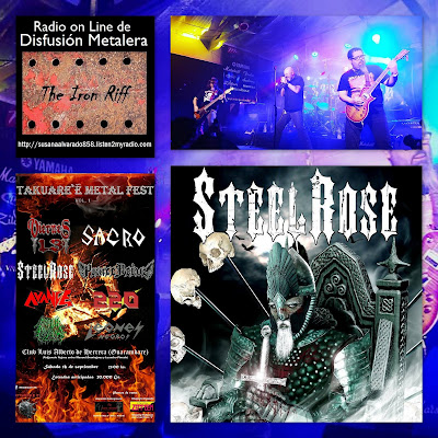 STEEL ROSE - Takuare´e Metal fest - 16 Sep 2017 https://www.facebook.com/SteelRoseHeavyMetal/