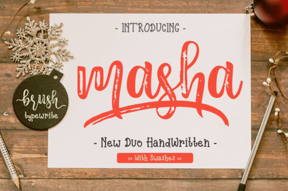 (Fonts for Instagram) Masha Duo Stylish Font  Free Download