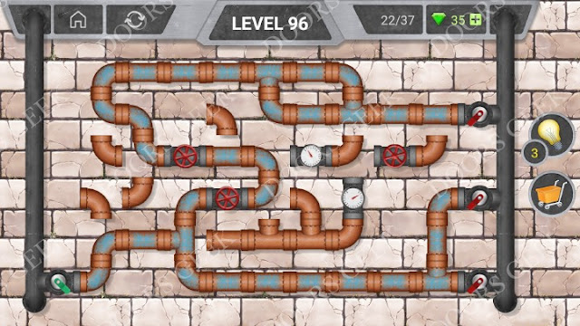 Pipeline [Classic] Level 96 Solution, Cheats, Walkthrough