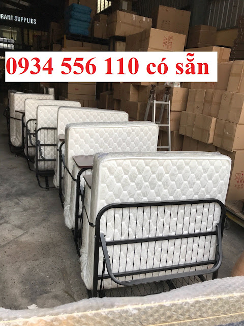 Giường gấp khách sạn FB03 đệm mút giá tốt tiêu chuẩn khách sạn