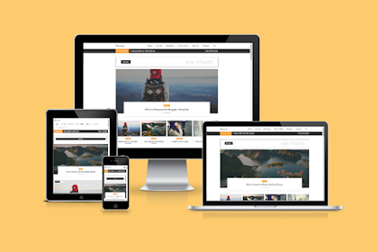 Free Download Mizuna Responsive Blogger Template