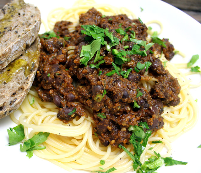 Oppskrift Portobello Bolognese Hjemmelaget Pastasaus Vegansk Vegetar Pastarett