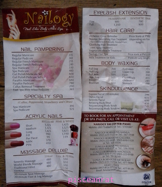 nailogy list of services, nailogy price, nailogy branches,