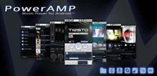 Aplikasi Musik Android PowerAmp Music Player