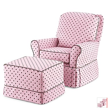  nursery this is a great choice. JC Penny Milan Glider by Little Castle