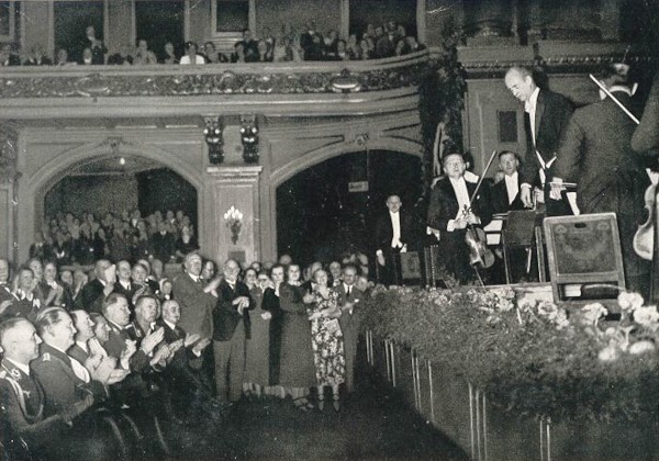 Image result for Goebbels at the Berlin Mozart Hall