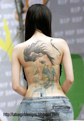 sexy facebook tattoo girl