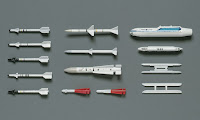Hasegawa 1/72 AIRCRAFT WEAPONS: III U.S. AIR TO AIR MISSILES (X72-3) English Color Guide & Paint Conversion Chart