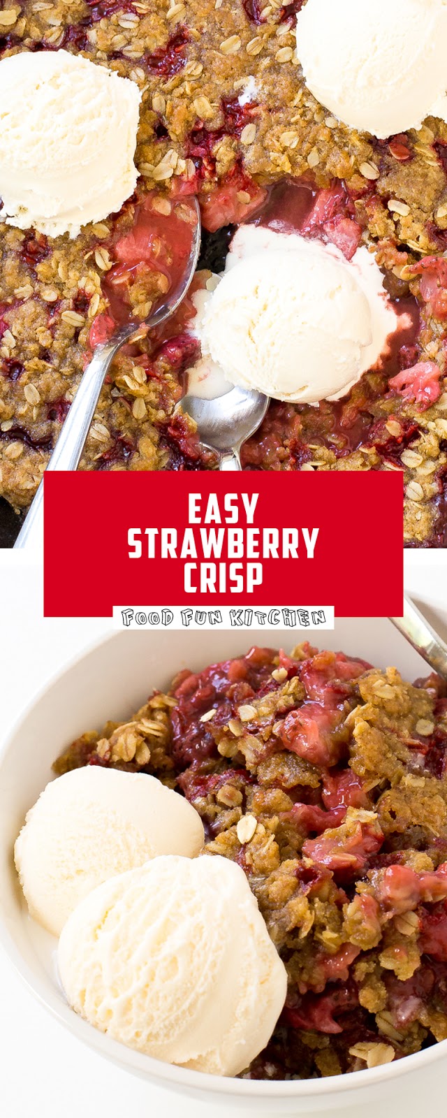 EASY STRAWBERRY CRISP