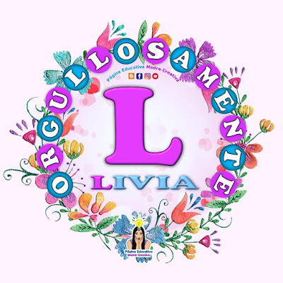 Nombre Livia - Carteles para mujeres - Día de la mujer