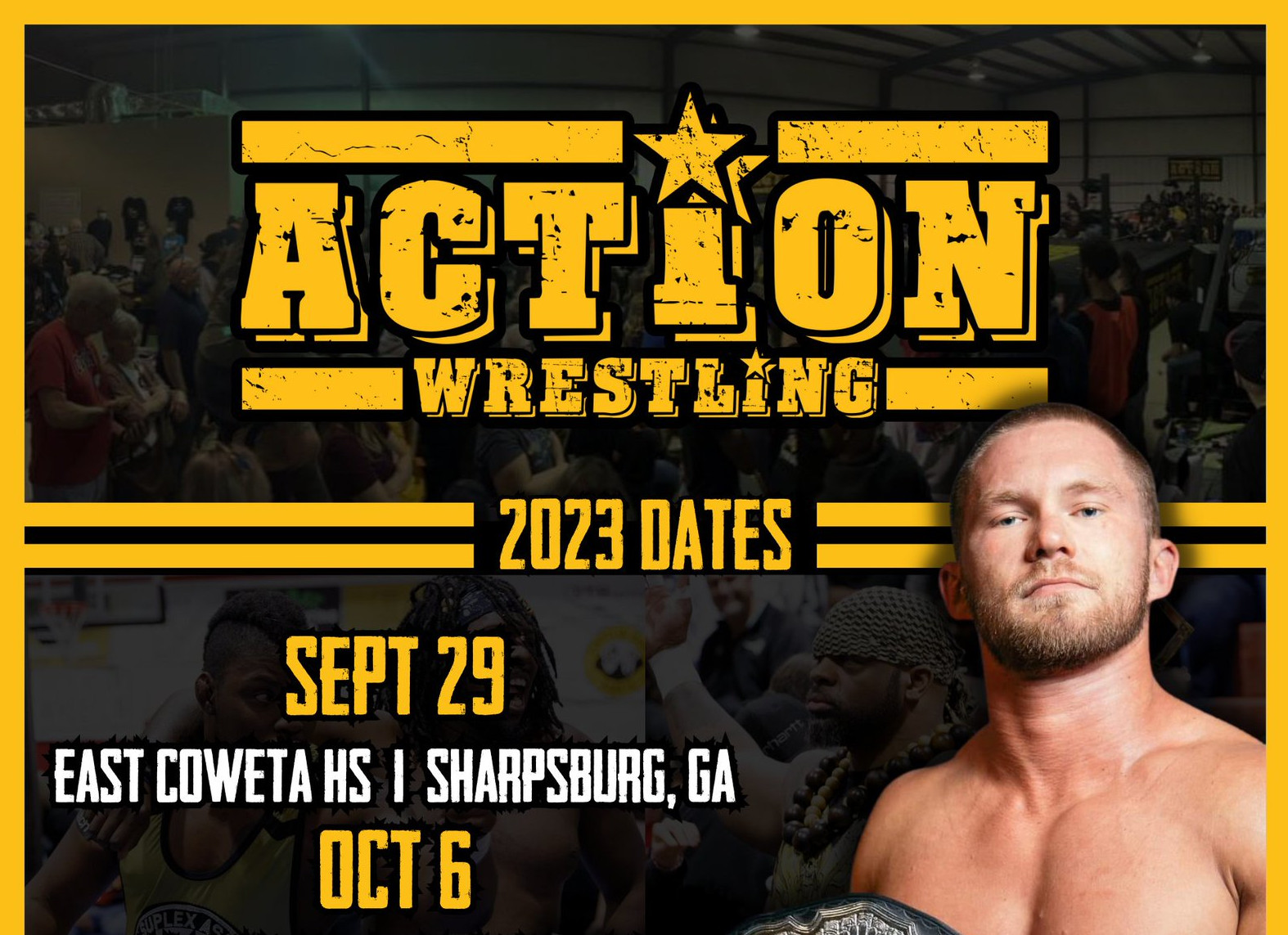 SOUTH ATLANTA WRESTLING DOT COM 2023 ACTION Wrestling Schedule
