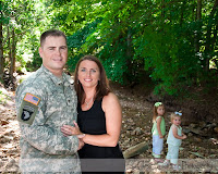 military theme family portrait