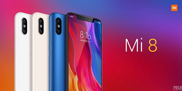 Xiaomi Mi 8 Powered By Snapdragon 845, Equipped with 3D Face Unlock