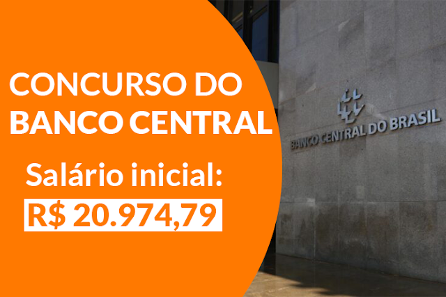 Banco Central abre concurso com salário de R$ 20 mil; veja como se inscrever