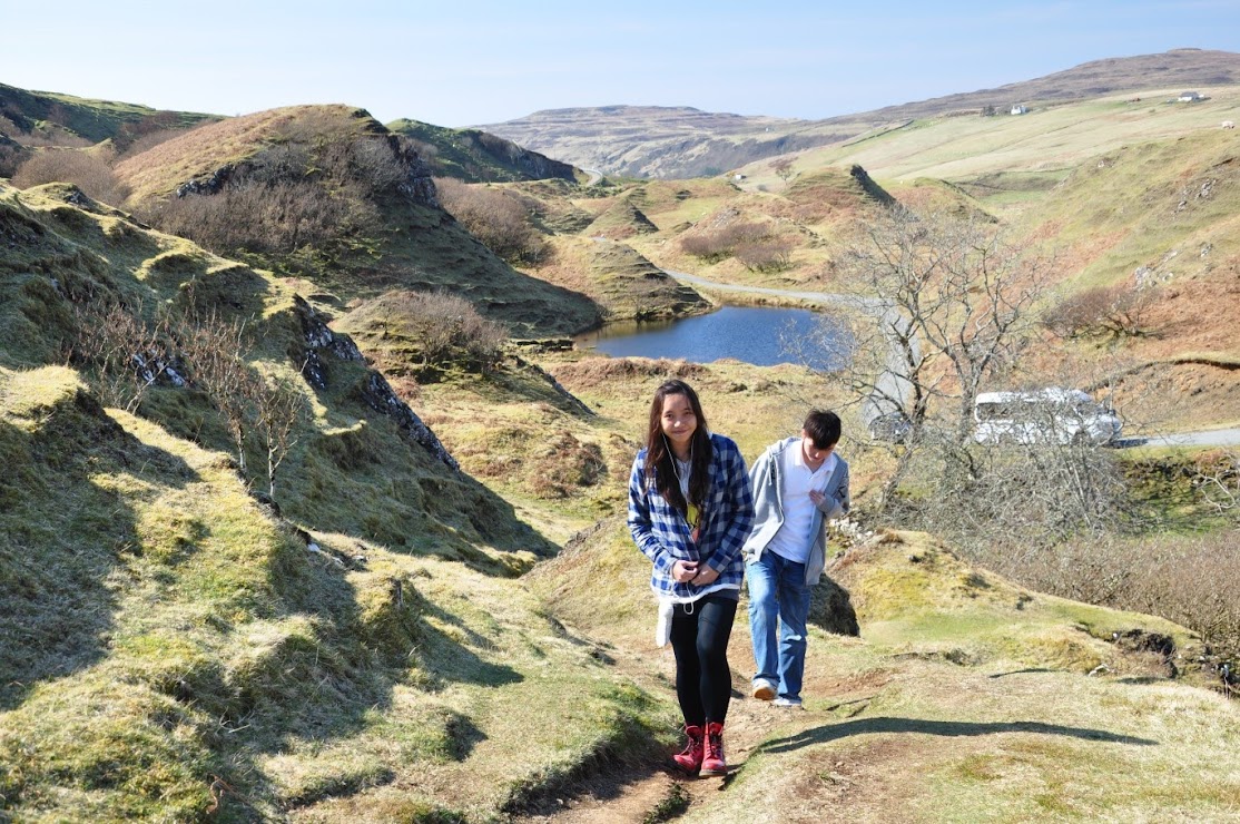 Fairy Glen near Uig, Isle of Skye, Scotland