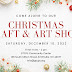 Christmas Craft and Art Show December 10, 2022