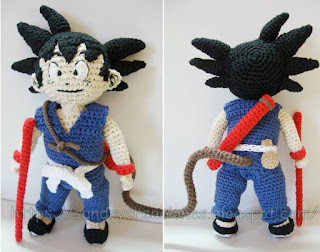 PATRON GRATIS GOKU | BOLA DE DRAGON Z AMIGURUMI 53066